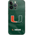 University of Miami Green Jersey iPhone 14 Pro Skin
